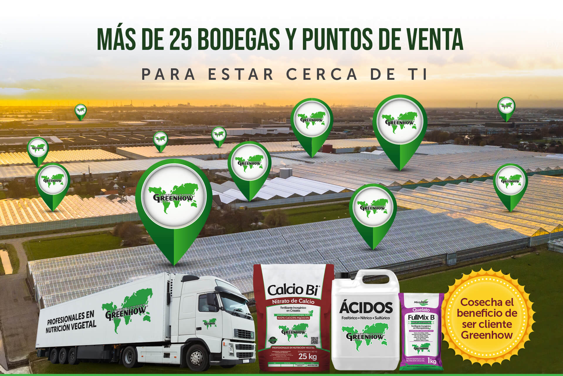Plantas, Bodegas y Puntos de Venta